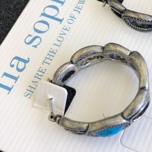 Lia Sophia turquoise earrings